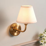 Step Arc & Ivy 16cm Vintage white shade - Comet Lighting