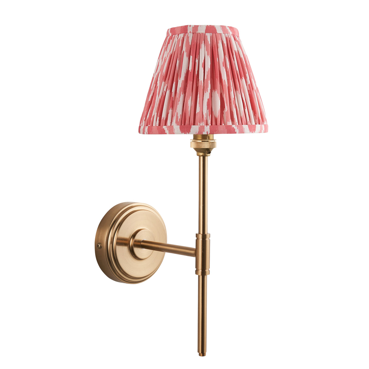 Step T Bar & Ikat 16cm Coral pink shade - Comet Lighting