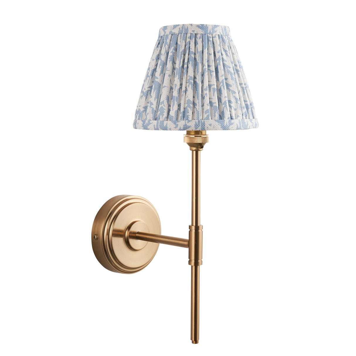 Step T Bar & Leaf 16cm Shell bay blue shade - Comet Lighting