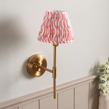 Step T Bar & Ripple 16cm Coral pink shade - Comet Lighting