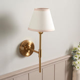 Step T Bar & Ivy 16cm Vintage white shade - Comet Lighting