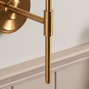 Step T Bar & Ikat 16cm Neutral shade - Comet Lighting
