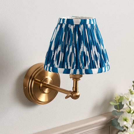 Step Wing & Ikat 16cm Marlin blue shade - Comet Lighting