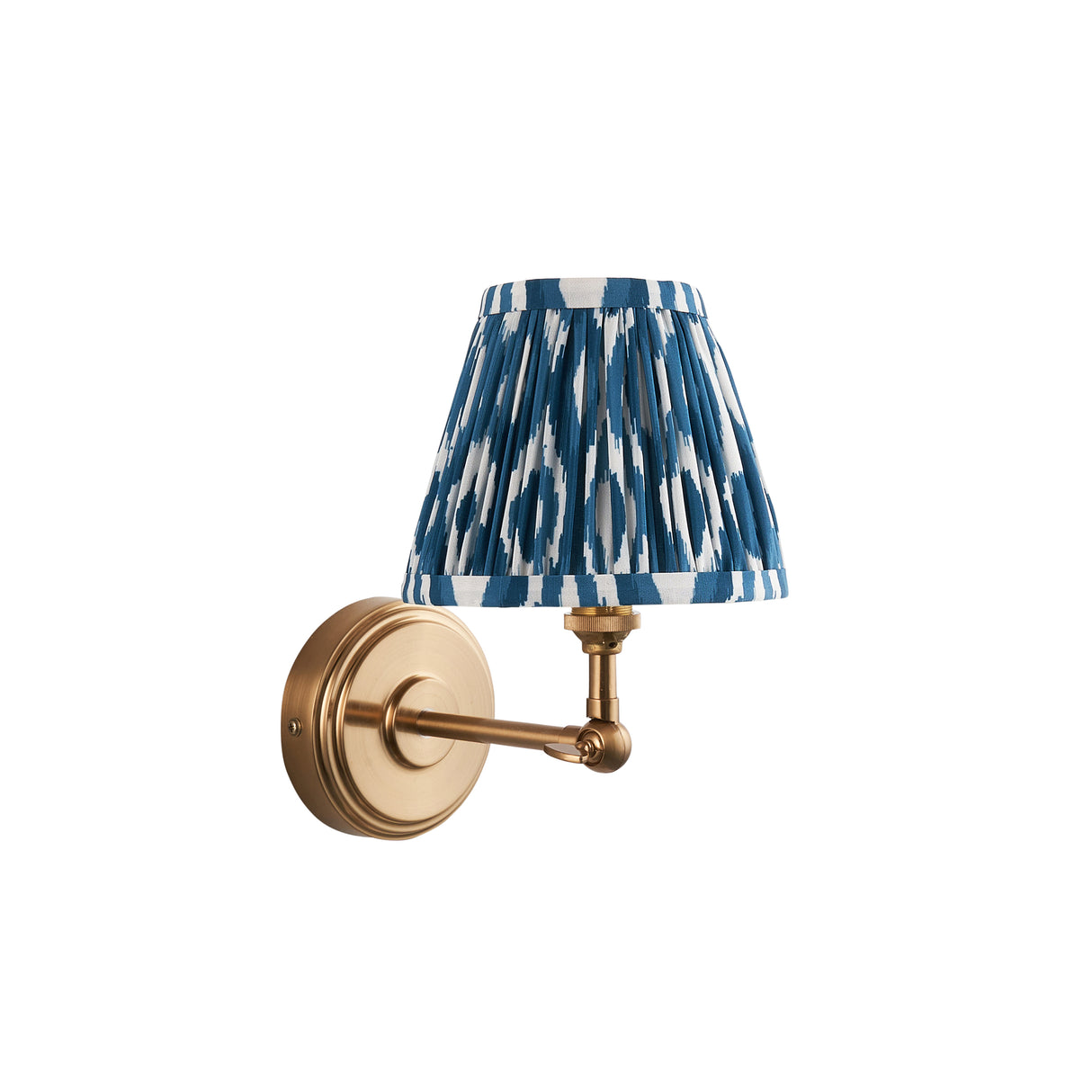 Step Wing & Ikat 16cm Marlin blue shade - Comet Lighting