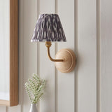 Wood Arc & Ikat 16cm Pearl grey shade