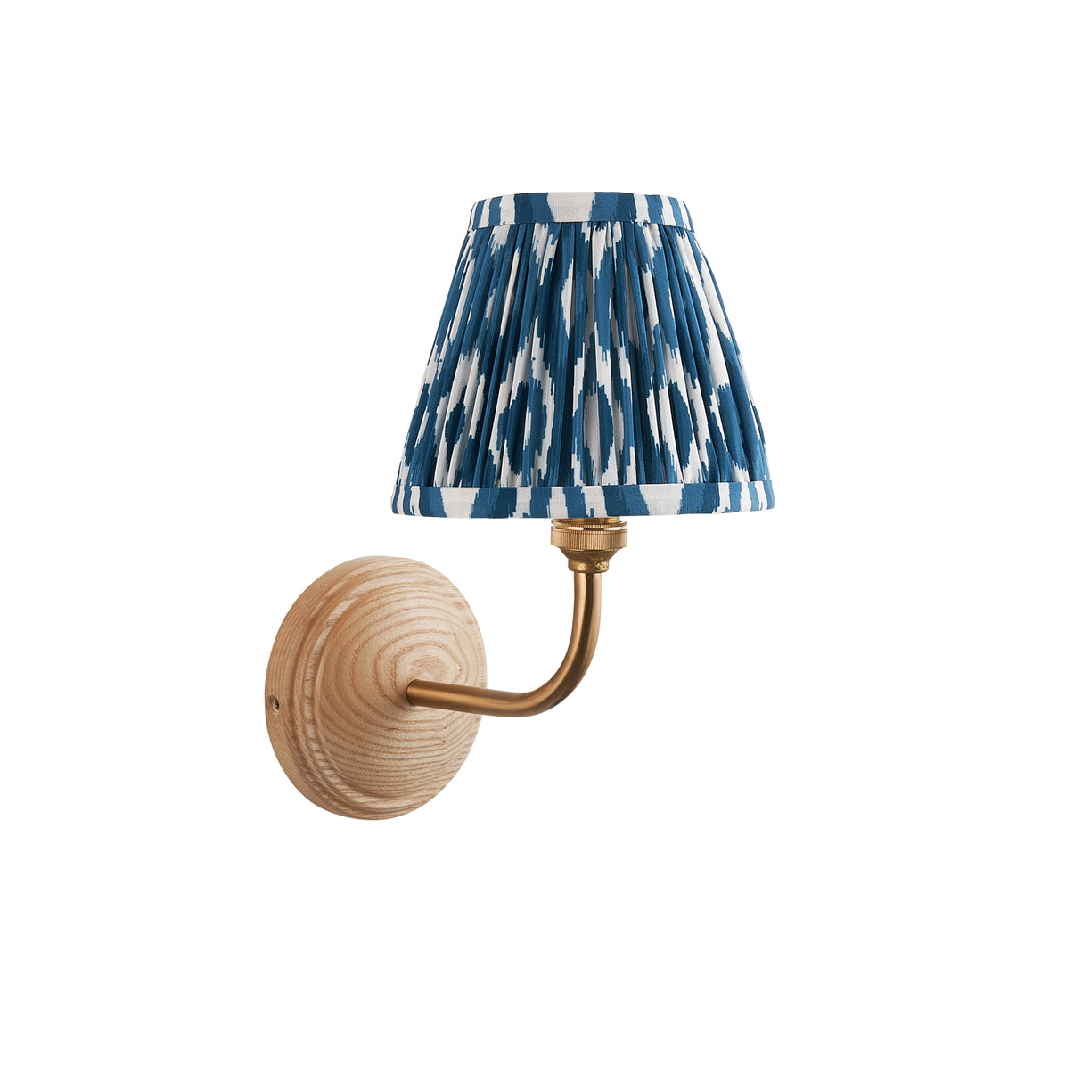 Wood Arc & Ikat 16cm Marlin blue shade