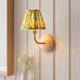 Wood Arc & Ikat 16cm Yellow & jade shade