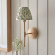 Wood T Bar & Leaf 16cm Herb garden green shade - Comet Lighting