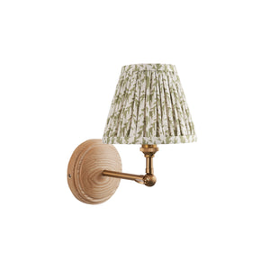 Wood Wing & Leaf 16cm Herb garden green shade - Comet Lighting