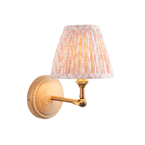 Wood Wing & Leaf 16cm Peachy keen shade - Comet Lighting