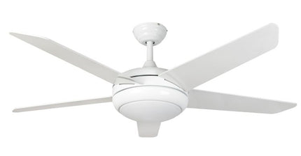 Neptune 54inch Ceiling Fan with Light White