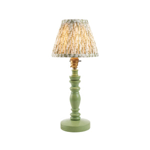 Wooden Green Bibury & Leaf 16cm Herb garden green shade - Comet Lighting
