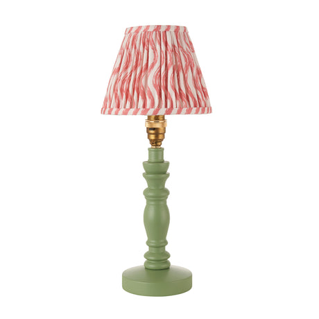 Wooden Green Bibury & Ripple 16cm Coral pink shade