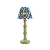 Wooden Green Bibury & Ikat 16cm Marlin blue shade