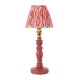 Wooden Pink Bibury & Ikat 16cm Coral pink shade