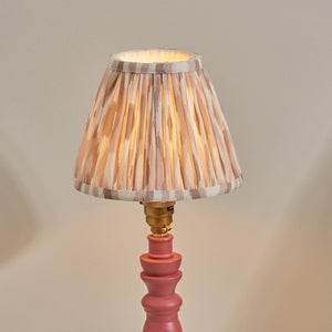 Wooden Pink Bibury & Ikat 16cm Neutral shade