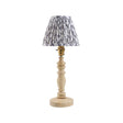 Natural Ash Bibury & Leaf 16cm Pearl grey shade - Comet Lighting