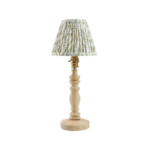 Natural Ash Bibury & Leaf 16cm Herb garden green shade - Comet Lighting