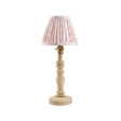 Natural Ash Bibury & Leaf 16cm Peachy keen shade - Comet Lighting
