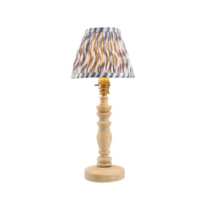 Natural Ash Bibury & Ripple 16cm Pearl grey shade - Comet Lighting