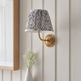 Dome Arc & Leaf 20cm Pearl grey shade - Comet Lighting