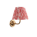 Dome Arc & Ikat 20cm Coral pink shade - Comet Lighting