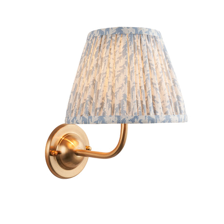 Dome Arc & Leaf 20cm Shell bay blue shade - Comet Lighting