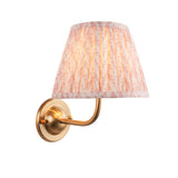 Dome Arc & Leaf 20cm Peachy keen shade - Comet Lighting