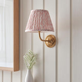 Dome Arc & Leaf 20cm Peachy keen shade - Comet Lighting