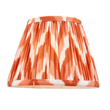 Dome Arc & Zigzag 20cm Apricot orange shade - Comet Lighting