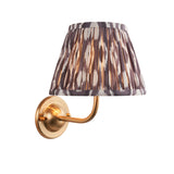 Dome Arc & Ikat 20cm Pearl grey shade - Comet Lighting