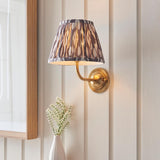 Dome Arc & Ikat 20cm Pearl grey shade - Comet Lighting