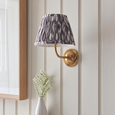 Dome Arc & Ikat 20cm Pearl grey shade - Comet Lighting