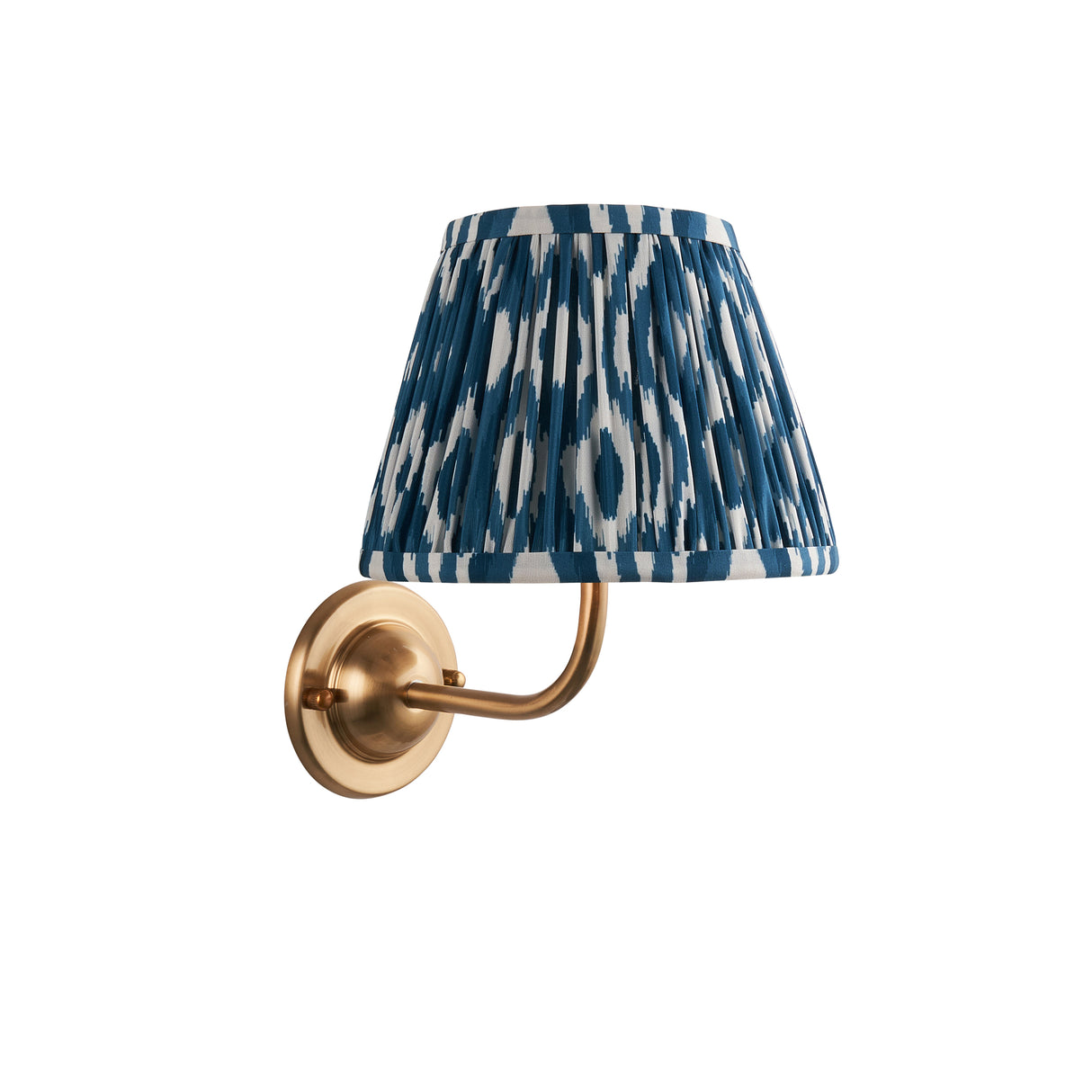 Dome Arc & Ikat 20cm Marlin blue shade - Comet Lighting