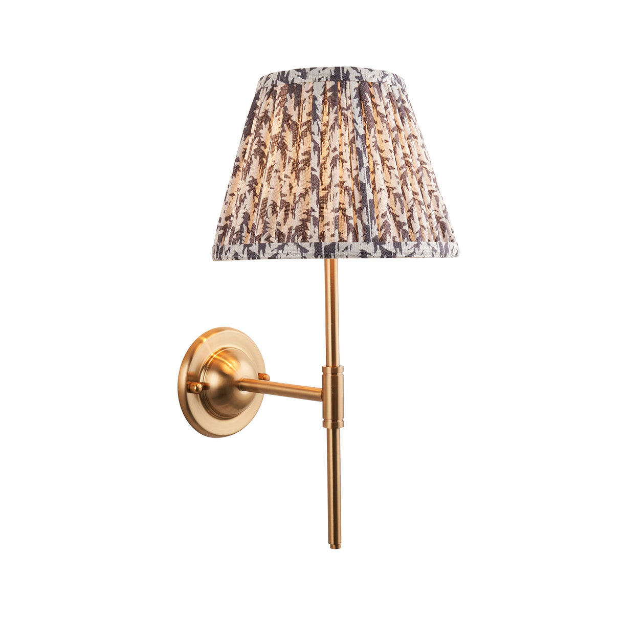 Dome T Bar & Leaf 20cm Pearl grey shade - Comet Lighting