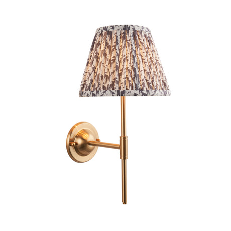 Dome T Bar & Leaf 20cm Pearl grey shade - Comet Lighting