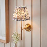 Dome T Bar & Leaf 20cm Pearl grey shade - Comet Lighting