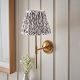 Dome T Bar & Leaf 20cm Pearl grey shade - Comet Lighting