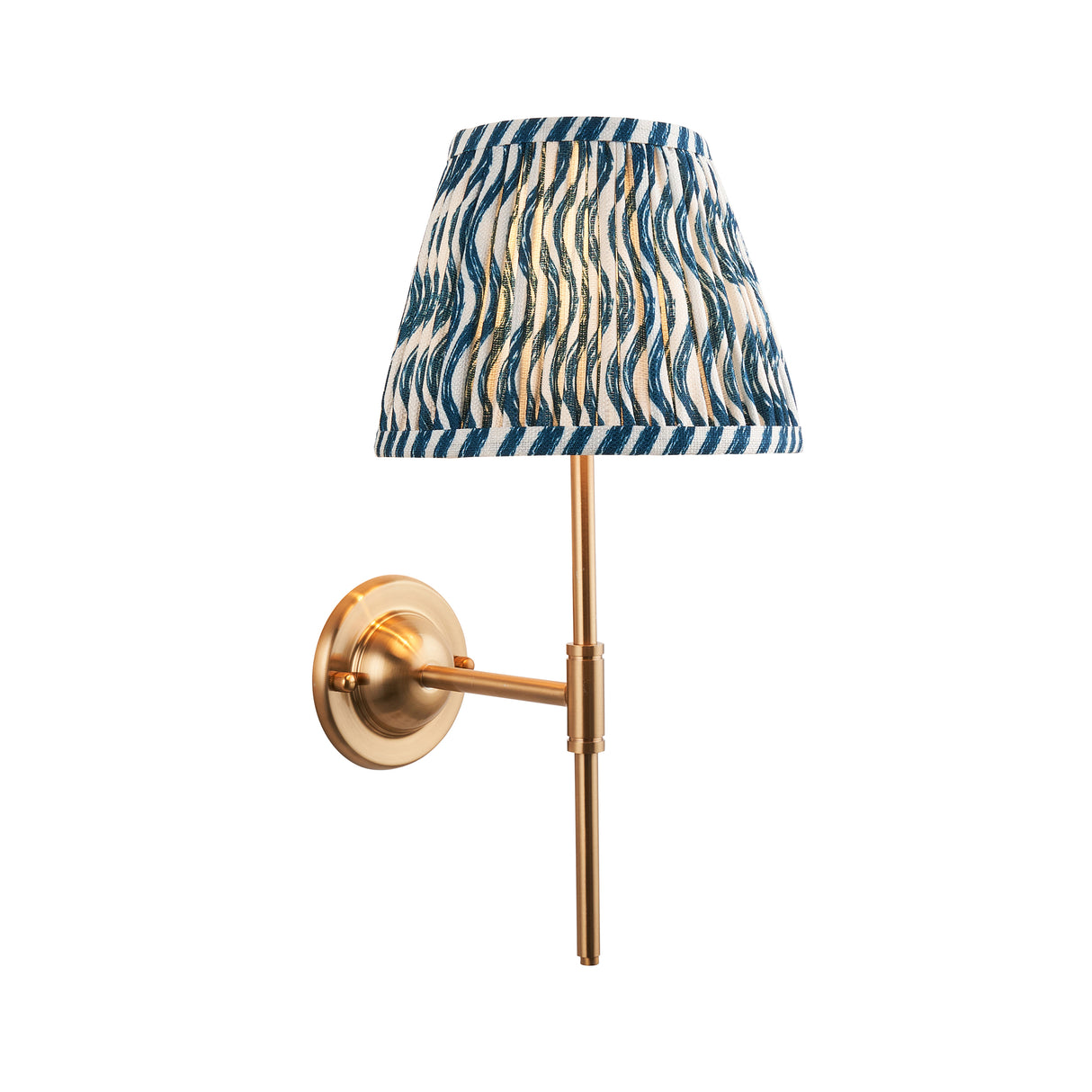 Dome T Bar & Ripple 20cm Marlin blue shade - Comet Lighting