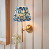 Dome T Bar & Ripple 20cm Marlin blue shade - Comet Lighting