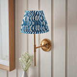 Dome T Bar & Ripple 20cm Marlin blue shade - Comet Lighting