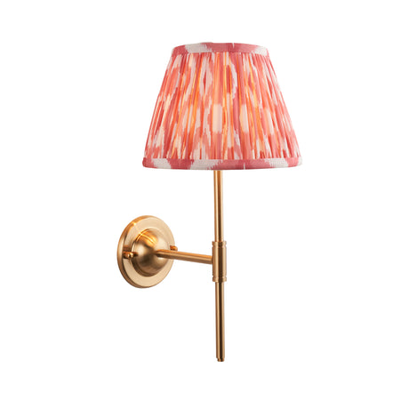 Dome T Bar & Ikat 20cm Coral pink shade