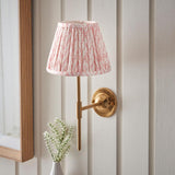 Dome T Bar & Leaf 20cm Peachy keen shade - Comet Lighting