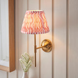 Dome T Bar & Ripple 20cm Coral pink shade - Comet Lighting