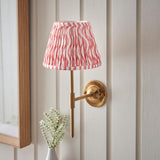 Dome T Bar & Ripple 20cm Coral pink shade - Comet Lighting