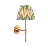 Dome T Bar & Zigzag 20cm Cotswold green shade - Comet Lighting