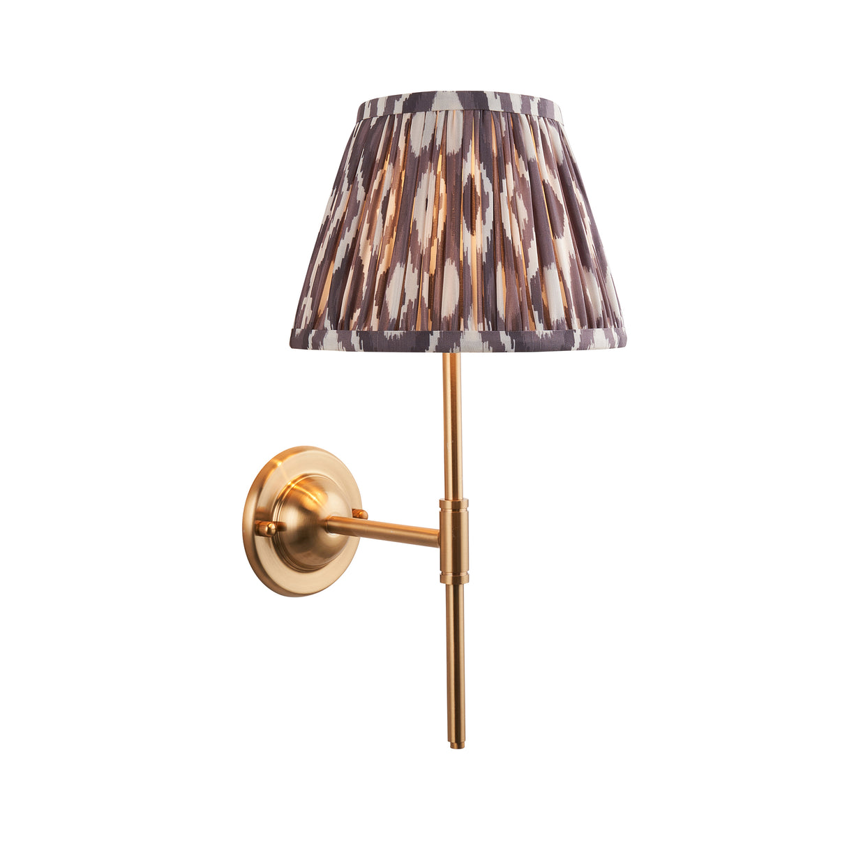 Dome T Bar & Ikat 20cm Pearl grey shade - Comet Lighting