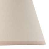 Obelisk Arc & Ivy 20cm Vintage white shade - Comet Lighting