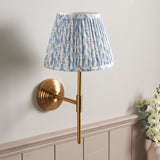 Obelisk T Bar & Leaf 20cm Shell bay blue shade - Comet Lighting