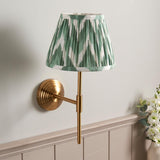 Obelisk T Bar & Zigzag 20cm Cotswold green shade - Comet Lighting